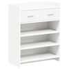 vidaXL Szafka na buty Biały 73,5 x 36 x 92 cm Drewno inżynieryjne