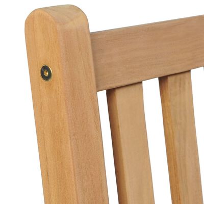 vidaXL Krzesła ogrodowe z poduszkami taupe, 4 szt., drewno tekowe