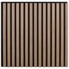 vidaXL Panele ścienne 8 szt. 60,5 x 60 cm brązowy