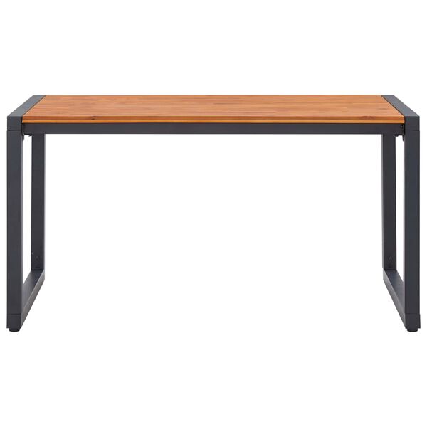 vidaXL 5-częściowy zestaw mebli ogrodowych, czarny