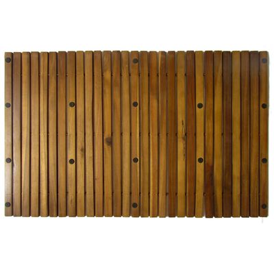 vidaXL Mata prysznicowa z drewna akacjowego, 2 sztuki, 80 x 50 cm