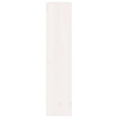 vidaXL Osłona grzejnika, biała, 169x19x84 cm, lite drewno sosnowe