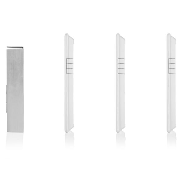 Smartwares Wideodomofon do 3 mieszkań, 20,5x8,6x2,1 cm, biały
