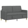 vidaXL Sofa z miejscem do przechowywania ciemnoszary 152 x 78 x 87 cm