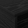 vidaXL Stolik nocny Czarny Dąb 40 x 31 x 15 cm Materiał drewnopochodny