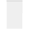 vidaXL Roleta zaciemniająca biała 120x210 cm Szerokość tkaniny 116,6cm