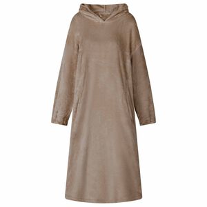 vidaXL Bluza-koc Camel S Flanela