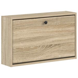 vidaXL Wisząca szafka na buty BREDA 71 x 17 x 43 cm dąb Sonoma