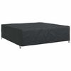 vidaXL Pokrowiec na meble Gładki Czarny 260 x 260 x 70 cm 600D