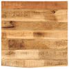 vidaXL Blat stołu, 60x60x2,5cm, naturalna krawędź, surowe drewno mango