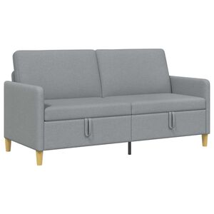 vidaXL Sofa z miejscem do przechowywania jasnoszary 172 x 78 x 87 cm