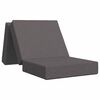 vidaXL Składana Sofa Ł&oacute;żko 190 x 75 x 15 cm jasnoszary