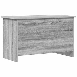 vidaXL Skrzynia na przechowywanie Szary Sonoma 80 x 40 x 50 cm