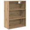 vidaXL Highboard 2 pcs Dąb rzemieślniczy Materiał drewnopochodny