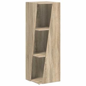 vidaXL P&oacute;łka boczna 33 x 32 x 100,5 cm Drewno inżynieryjne Dąb Sonoma