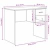 vidaXL Biurko Stare drewno 90 x 49 x 75 cm Materiał drewnopochodny