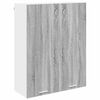 vidaXL Szafka wisząca Szary Sonoma 80 x 31 x 100 cm