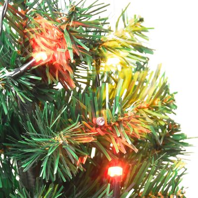 vidaXL Drzewka do ozdoby ścieżki, 6 szt, kolorowe LED, 45 cm, PVC