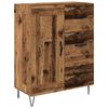 vidaXL Highboard z szufladą 2 pcs Stare drewno Materiał drewnopochodny