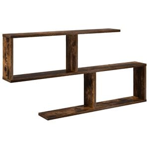 vidaXL P&oacute;łka ścienna Dąb wędzony 100 x 12 x 50,5 cm