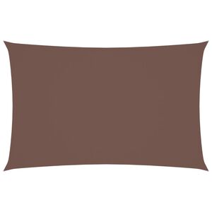 vidaXL Prostokątny żagiel ogrodowy, tkanina Oxford, 2x4,5 m, brązowy