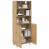 vidaXL Highboard Dąb rzemieślniczy 69,5 x 34 x 180 cm