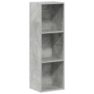 vidaXL Regał, betonowy szary, 36x30x114 cm, materiał drewnopochodny