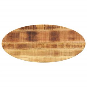 vidaXL Blat stołu, 100x40x2,5 cm, owalny, lite drewno mango