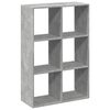 vidaXL Regał przegroda, szarość betonu, 69,5x29x103,5 cm