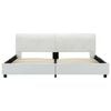 vidaXL Rama ł&oacute;żka, biała, sztuczna sk&oacute;ra, 160 x 200 cm