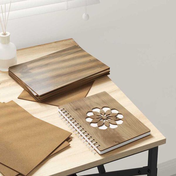 vidaXL Panele dekoracyjne 150 pcs Dąb rzemieślniczy 15 x 21 x 0.27 cm