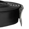 vidaXL Uszczelka drzwi garażowych Czarny 52 x 2 mm 5,5 m PVC