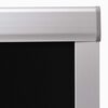 vidaXL Roleta zaciemniająca, czarna, F06