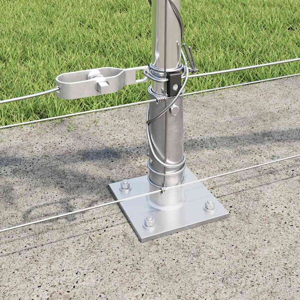 vidaXL Słupek ogrodzeniowy. Galwanizowany 50 x 0,8 m Stal