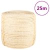 vidaXL Sznur, sizal 100%, 8 mm, 25 m