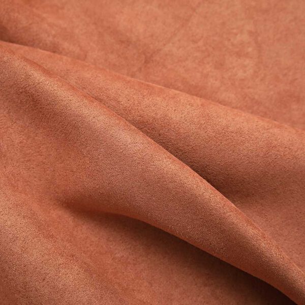 vidaXL Zasłony zaciemniające z metalowymi k&oacute;łkami, 2 szt., rdzawe