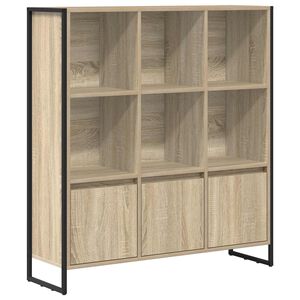vidaXL Szafka na książki 99,5 x 30 x 108 cm Drewno inżynieryjne Sonoma