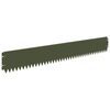 vidaXL Krawężnik do trawnika 20 pcs 103 x 15 cm Stal Oliwkowy zielony
