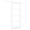 vidaXL Drzwi przesuwne ORKDAL Biały 83 x 202 cm
