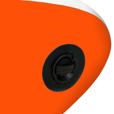 vidaXL Nadmuchiwana deska SUP z zestawem, 305x76x15 cm, pomarańczowa