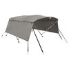 vidaXL Bimini ze ściankami z siatki, 4 pałąki, 243x(170-182)x137 cm