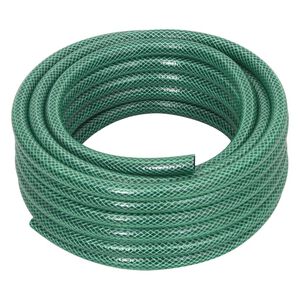 vidaXL Wąż ogrodowy, zielony, 0,5", 10 m, PVC