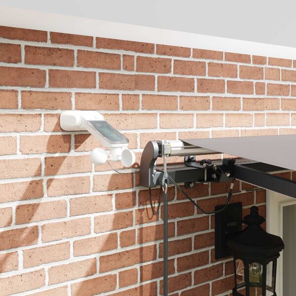 vidaXL Tkanina Zadaszenia z Jasnoszary 500 &times; 300 cm Poliester