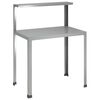 vidaXL St&oacute;ł do przesadzania 60 x 50 x 104 cm Stal ocynkowana srebrny