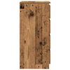 vidaXL Komoda z szufladami Stare drewno 37,5x35x99 cm Drewno klejone