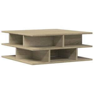 vidaXL Stolik kawowy, dąb sonoma, 70x70x29 cm, materiał drewnopochodny