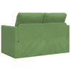 vidaXL Sofa Bed Jasnozielony 204 x 122 x 60 cm Aksamit