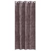 vidaXL Zasłony z weluru z zasłonami 2 pcs Brązowy 260 x 140 cm Aksamit