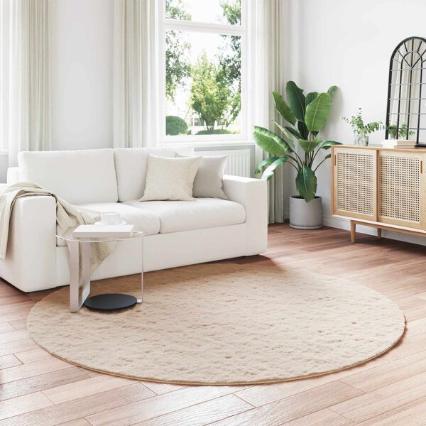 vidaXL Antypoślizgowy dywan z sztucznego futra kr&oacute;lika Olite Poliester