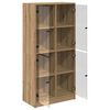vidaXL Highboard Dąb rzemieślniczy 68 x 37 x 142 cm